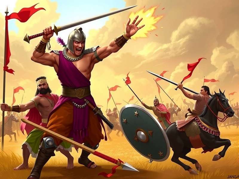 Karnataka Warrior Conquest Battle Scene